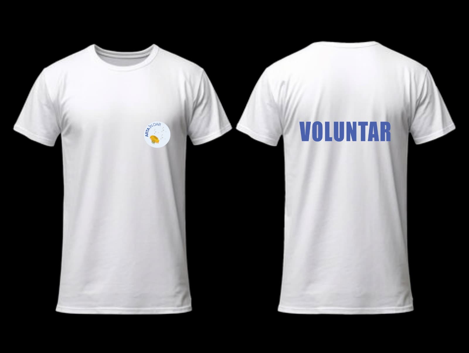Tricourile voluntarilor Arta în dar